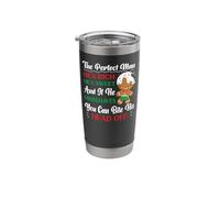 Bake Baking Christmas Gingerbread Man The Perfect Man He's Stainless Steel Insulated Tumbler