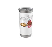 Bake Baking Cookie Cupcake She Loves Me More Stainless Steel Insulated Tumbler