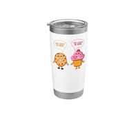 Bake Baking Cookie Cupcake She Loves Me More Stainless Steel Insulated Tumbler