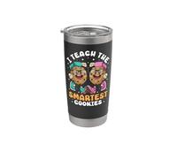 Bake Baking Cookie Teacher School I Teach The Smartest Stainless Steel Insulated Tumbler
