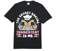 Bake Baking The Secret Baking Ingredient is Me Comfort Colors Adult Heavyweight T-Shirt
