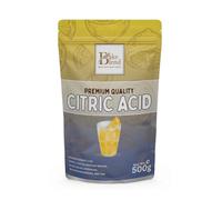 Bake Blend Citric Acid 500g - Pure Food-Grade Fine Crystals for Preserving, Canning, Cleaning, Descaling, Baking, Bath Bombs & Household Use, Natural & Multi-Purpose, Long Shelf Life