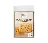 Bake Blend Plain Cream Cake Mix 400g - Moist & Tender Crumb - Delicious Vanilla Flavour - Easy to Use - Perfect for Cakes, Muffins & Cupcakes - Just Add Water, Egg & Oil