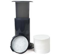 Bake Choice 500-Count Replacement Paper Filters - Round Disposable Coffee Filters Paper Compatible with Aeropress Coffee Makers