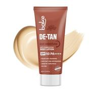BAKE De-Tan Anti Pigmentation Coffee Body Lotion With Kojic Acid, Glycolic Acid, Lactic Acid For Dark Spots, Pigmentation, Tanning & Tan Removal | For Men & Women | 200Ml