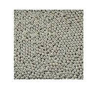 Bake & Decorate - 50gr Edible 2mm Metallic Silver Sugar Balls / Pearls