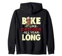 Bake It Like October All Year Long Zip Hoodie
