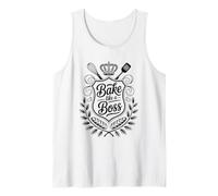 Bake Like A Boss, Baking Bake Lover Baker Pastry Chef Tank Top