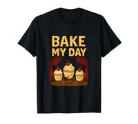 Bake My Day Marquee Light Cupcake Stage T-Shirt