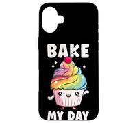 Bake my Day with this Cute Cupcake Muffin Costume Case for iPhone 16 Plus