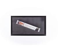 Bake-O-Glide HOB295-B EDGED Induction Hob Protector Half (2 Ring), Black, 295 x 520mm