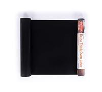 Bake-O-Glide MAT1000 Extra Thick Oven Liner, PTFE Coated Woven Glass Fabric, 1 W, 1 milliliters, Black