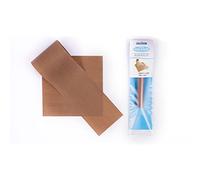Bake-O-Glide Multigrade Square Cake Tin Liner, Square & Wall Liner, 9" / 225m, Brown