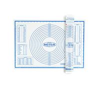 Bake-O-Glide PRINT01 Printed Roll Out Mat, Woven Glass Fabric Coated in Silicone, White