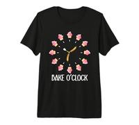 Bake O'clock Cookie Muffin Cupcake Baker Baking Premium T-Shirt