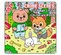 Bake Off & Break-Ins: A Cozy Crime Coloring Collection: A Whimsical Coloring Book of Sweet Treats, Quirky Crimes, and Village Mysteries