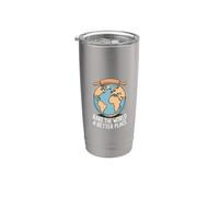 Bake The World A Better Place Baking Earth Love Stainless Steel Insulated Tumbler
