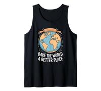 Bake The World A Better Place Baking Earth Love Tank Top