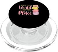 Bake the World a Better Place Design PopSockets PopGrip for MagSafe