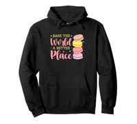 Bake the World a Better Place Design Pullover Hoodie