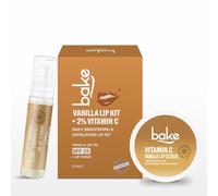 BAKE Vitamin C Vanilla Lip Kit | For Dark, Chapped, Hyperpigmented & Flaky Lips | Lip Scrub And Lip Oil | With Jojoba Oil, Coconut Oil & Shea Butter| For Men & Women (Vanilla Lip Kit) 40G, Pack Of 1