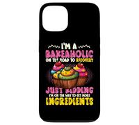 Bakeaholic On The Road To Recovery Funny Baking Case for iPhone 13