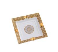 BAKEBK European Porcelain Ashtray, Creative Personality Men's Coffee Table Ashtray Computer Desk Living Room Office Ashtray