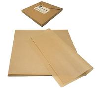 BakeChoice 12" x 12" Parchment Paper Square Kraft Deli Wrap Sheets (100 Pack) - Food Liners for Trays, Baskets - Ideal for BBQ, Picnics, Festivals, Restaurant Supply for Sandwiches, Fried Snacks