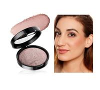 Baked Balance Brighten Colour Correcting Mineral Powder Foundation Buildable Medium Coverage Matte Finish Powder Foundation, Vegan & Oil Control, Pure Lightweight Flawless Skin Base