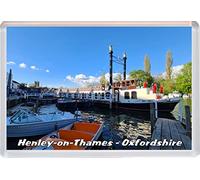 Baked Bean Store Henley-on-Thames - Oxfordshire - 96 x 67mm Jumbo Fridge Magnet/Magnets BBSFHM434
