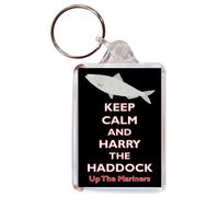 Baked Bean Store Keep Calm and Love Harry the Haddock - Double Sided Keyring