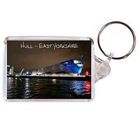 Baked Bean Store Kingston upon Hull - Double Sided Large Keyring Key Ring Fob Chain Name Tag Souvenir/Gift/Present