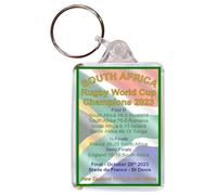 Baked Bean Store South Africa Rugby World Cup Champions 2023 Double Sided Large Keyring