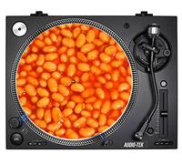 Baked Beans Slimpmat Funny Food Slipmats Bean Turntable Decks Records Slipmat Slipmats Mat DJs Accessories Gift For Him Her (7")
