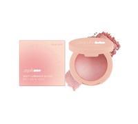 Baked Blush Powder Palette, Highly Pigmented Marbleized Blush with Shimmer, Wet & Dry Use Powder Blush for Cheeks, Multi-Use Blusher Highlighter Eyeshadow, Cruelty-Free Face Makeup Gift for Women (3)