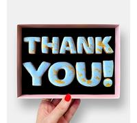 Baked by Steph - Thank You! Gift Letterbox Message Iced Cookies