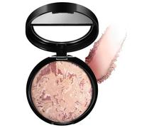 Baked Foundation For Mature Skin, Brighten Color Correcting Powder Foundation Full Coverage for Face, Lasting Oil-control Shimmer Natural Smooth Makeup, Cover Fine Lines, Blemishes (Medium Beige)