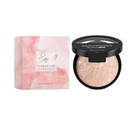 Baked Foundation for Mature Skin, Brightening Color Correcting Powder Foundation, Lasting Oil-control Natural Makeup, Blended with Tone, Suitable for All Skin Types (# 03)