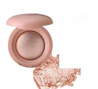 Baked Highlighter Powder Palette, Glitter Blush, Sparkling Glitter Powder, can be layered for a lightweight and natural finish, suitable for all skin tones