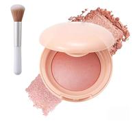 Baked Highlighting Blush, Baked Blush for Cheek, Soft Pinch Luminous Powder Blusher, Natural Finish - Buildable Color, Shape, Contour & Highlight (04#)