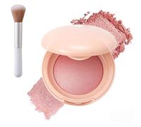 Baked Highlighting Blush, Soft Pinch Luminous Blush, Natural Finish - Buildable Color, Shape, Contour & Highlight For All Skin Tones (01)