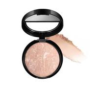 Baked Powder Blusher, Baked Foundation Makeup Color Foundation Makeup, Frosted Blush, Light Powder Blusher, Matte Natural Skin Color, Can Create Transparent To Light Coverage (#3, 15g)