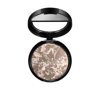 Baked Powder Foundation for Mature Skin - Lightweight Buildable Coverage, Oil-Control & Illuminating Finish - 15g, Lasting Oil-control Shimmer Natural Smooth Makeup (F, 15G)