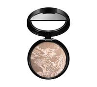 Baked Powder Foundation for Mature Skin - Lightweight Buildable Coverage, Oil-Control & Illuminating Finish - 15g, Lasting Oil-control Shimmer Natural Smooth Makeup (E, 15G)
