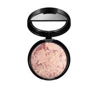Baked Powder Foundation for Mature Skin - Lightweight Buildable Coverage, Oil-Control & Illuminating Finish - 15g, Lasting Oil-control Shimmer Natural Smooth Makeup (D, 15G)