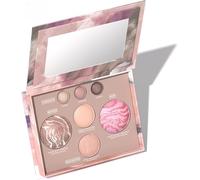 Baked Starter Kit Palette Full Size - Bronzer, Blush, 2 Highlighters, 3 Eyeshadows - Travel-Friendly