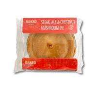 Baked to Taste Gluten Free Steak Ale & Chestnut Mushroom Pie 240g