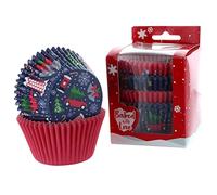 Baked with Love 0638480 Christmas Gems, Cupcake Cases, Baking Cups-Pack of 100, Paper