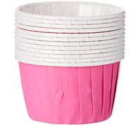 Baked with Love Hot Pink Baking Cups, Cupcake Cases, Greaseproof Baking Cases, Hot Pink - Pack of 12