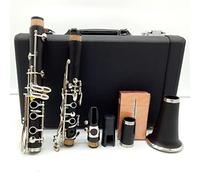 Bakelite A Clarinets E13 Clarinet Silver Plated Keys 17 Keys Beginner Clarinet